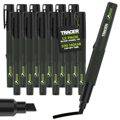 Black permanent markers - black,